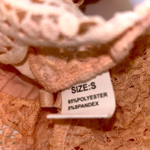 Pink Sunset Lace Bralette Size Small - Picture 4 of 5